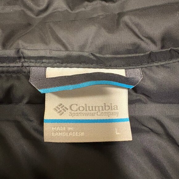 Columbia Puffer Jacket Mens Large - Picture 4 of 6